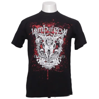 T-shirt (Sort, Flerfarvet) fra Fruit of the Loom Bomuld