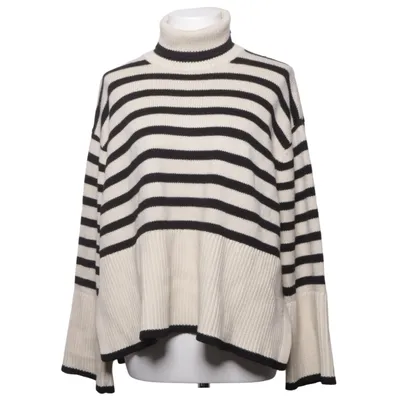 Polotröja (Svart, Beige) från Totême Bomull, Ull