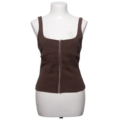 Tank Top (Brown) from Pull & Bear Elastane, Polyester