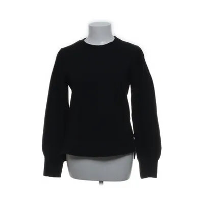 Collegetröja (Svart) från Silver Bomull