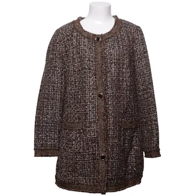 Blazer (Bruin, Meerkleurig) van Ashley Brooke Acryl, Polyester
