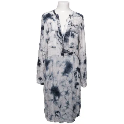Robe chemise (Blanc, Bleu) de Chiara Forthi First Line Viscose