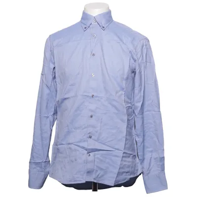 Shirt (Blue) from Stenströms Cotton