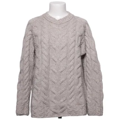 Sweater (Beige) fra Aran Woollen Mills Merinould