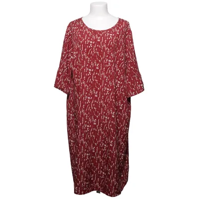 Dress (Red, White) from Emery Rose Elastane, Polyester