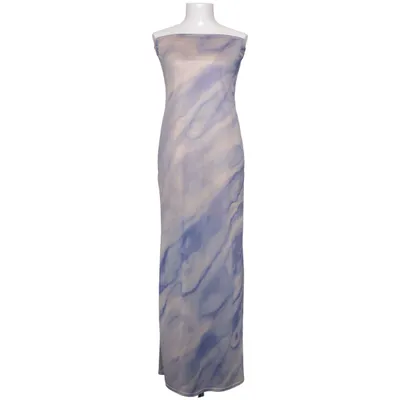 Robe longue (Bleu, Beige, Multicolore) de Boohoo Élasthane, Polyester