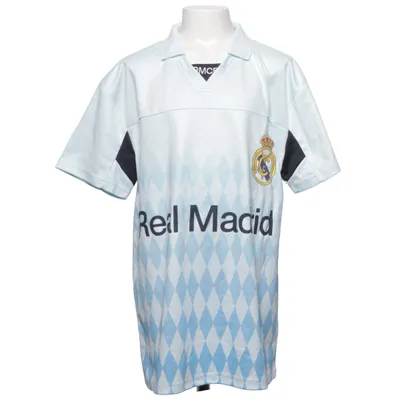 Maillot de football (Bleu, Blanc) de Real Madrid Coton, Polyester
