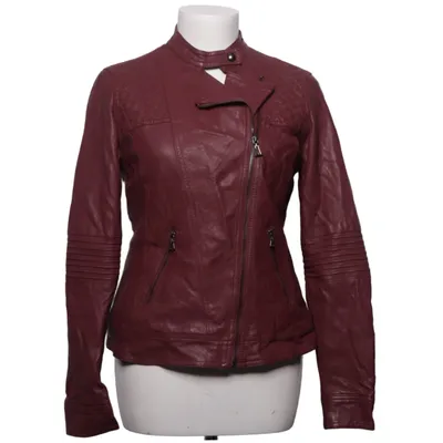 Biker jacket (Red) from Xside Polyester, Polyurethane
