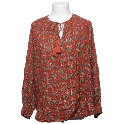 Blouse (Orange, Multicolore) de October Fibre métallique, Viscose