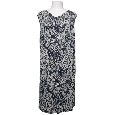 Långklänning (Blå, Vit, Flerfärgad) från Coop Elastan, Viskos