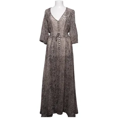 Maxi dress (Gray, Beige) from Buch Copenhagen Polyester
