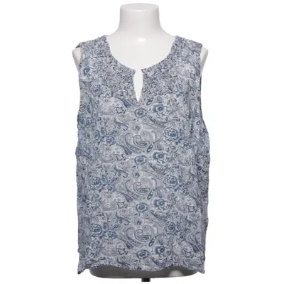 Top (Blue, White) from Ally Bell Cotton