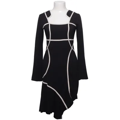 Dress (Black, Beige) from Coline Cotton, Elastane, Polyester