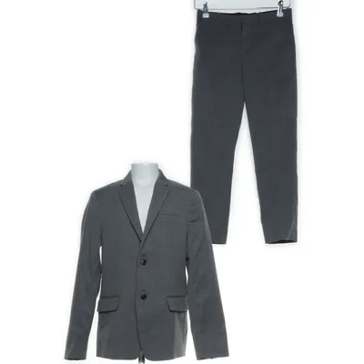 Kostym (Grå) från H&M Elastan, Polyester, Viskos