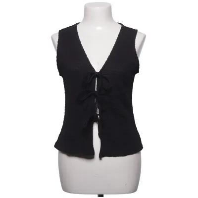 Gilet (Noir) de Gina Tricot Coton, Élasthane, Polyester