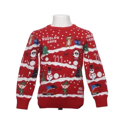 Christmas sweater (Red, Multicolored) from OVS Kids Acrylic