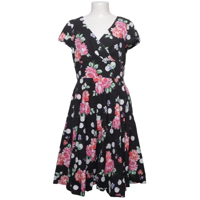 Dress (Black, Multicolored) from Hell Bunny Cotton, Elastane