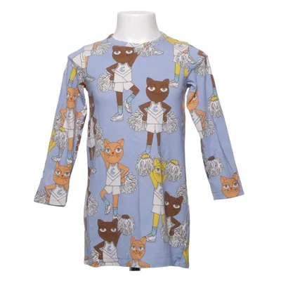 Robe (Bleu, Multicolore) de Mini Rodini Coton, Élasthane