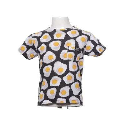 T-shirt (Black, White, Yellow) from Denim Factory Organic cotton
