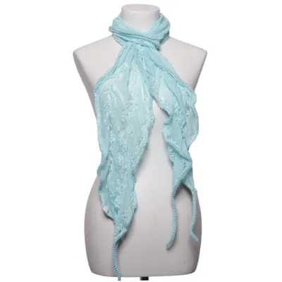 Châle (Turquoise) Coton, Viscose