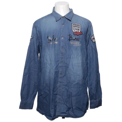 Chemise en jean (Bleu) de John Baner Coton