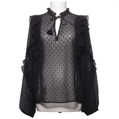 Blouse (C-REB / SHEER PLUMETIS TOP) van Costes Rebel Polyester