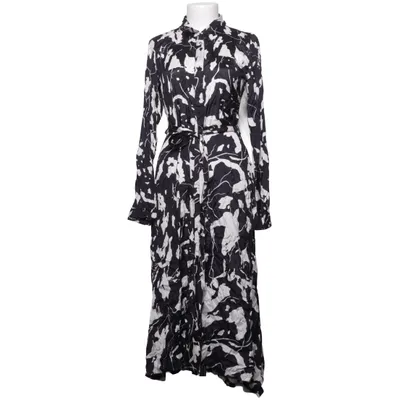 Shirt dress (Black, White) from Kaffe Viscose