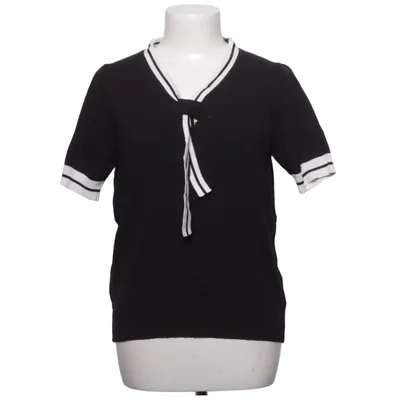 Pull-over (Noir, Blanc) Polyamide, Viscose