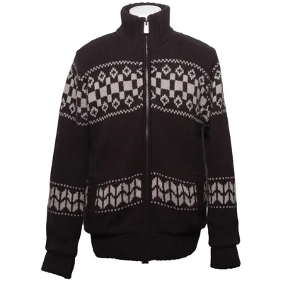 Cardigan (Brown, Beige) from Clockhouse by C&A Acrylic, Polyester, Wool