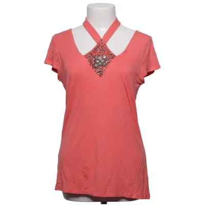 Halter neck top (Red) from Patrizia Dini Elastane, Viscose