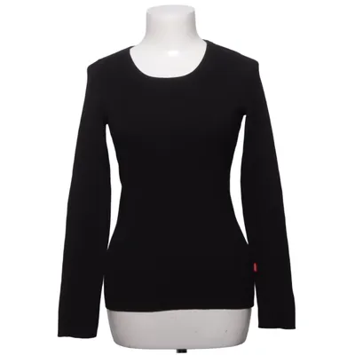 Long sleeve T-shirt (Black) from Knitwear by Jackpot
