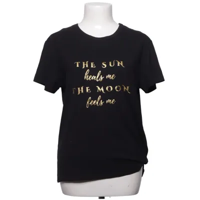 T-shirt (Black) from Vackraliv Yoga Cotton