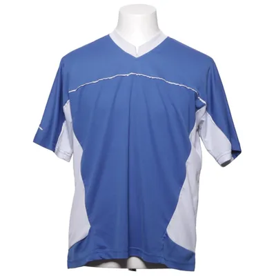 Cykeltrøje (Blå, Hvid) fra No Problem Sportswear Polyester