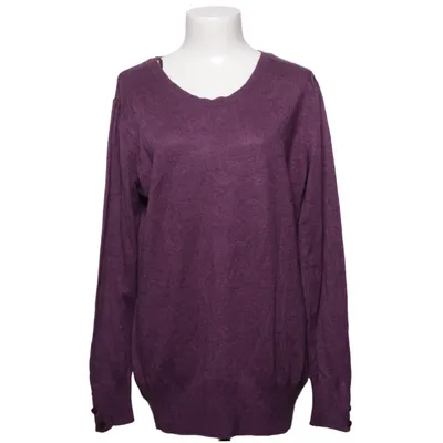 Sweater (Purple) from Evans Acrylic, Polyamide, Wool