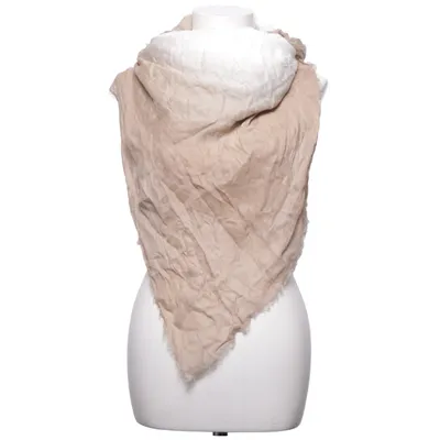 Sjal (Beige) fra Massimo Dutti Linned, Modal, Silke