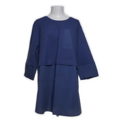 Tunic (Blue) from Pure by Ulla Popken Cotton, Elastane