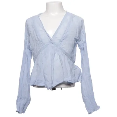 Blouse (Blue) from Gina Tricot Cotton