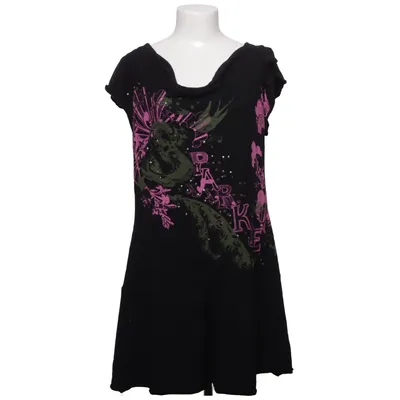 Kleid (Schwarz, Pink, Grün) von Custo Barcelona Baumwolle