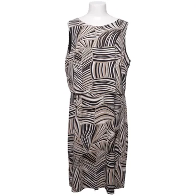 Jurk (Zwart, Wit, Beige) van Jórli Elastaan, Viscose