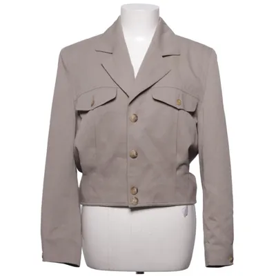 Jacka (Beige) från Jennifer Collection Acetat, Polyester, Viskos