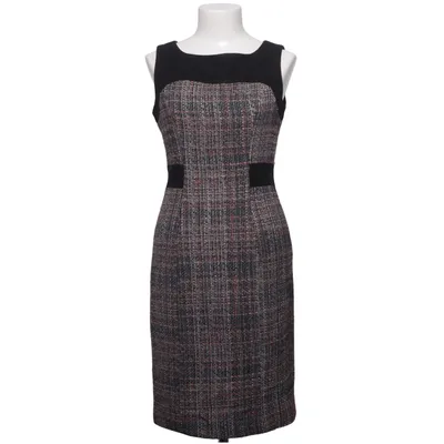 Jurk (Zwart, Meerkleurig) van Anne Klein Kasjmier, Wol