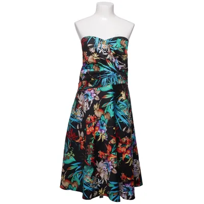 Robe (Noir, Multicolore) de Ariella Coton, Élasthane, Polyamide, Polyester