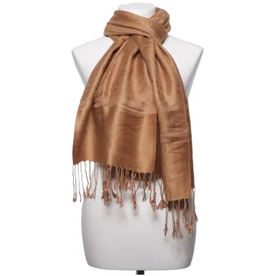 Halsduk (Brun) från Alba Moda Kashmir, Silke
