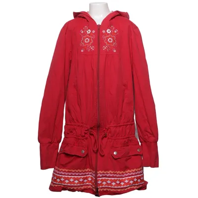 Parka (Rood, Meerkleurig) van Blutsgeschwister Katoen, Elastaan, Polyester