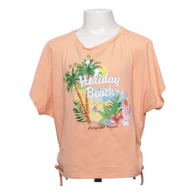 T-shirt (Oranje, Meerkleurig) van Emma Jayne x H&M Polyester, Viscose