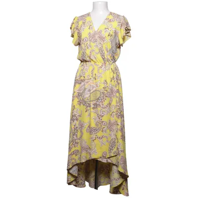 Maxikleid (Gelb, Mehrfarbig) von Queen's Fashion Collection Polyester