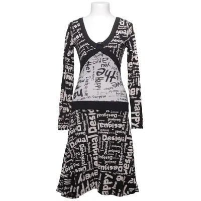 Jurk (Zwart, Wit) van Desigual