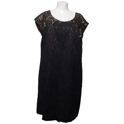 Kjole (Sort, Guld) fra Zay Clothing Bomuld, Elastan, Polyester