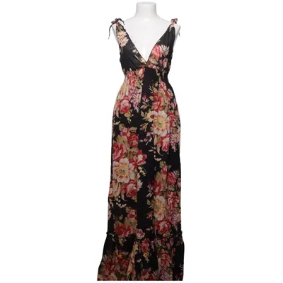 Maxi jurk (Zwart, Meerkleurig) van ONLY Love Collection Katoen