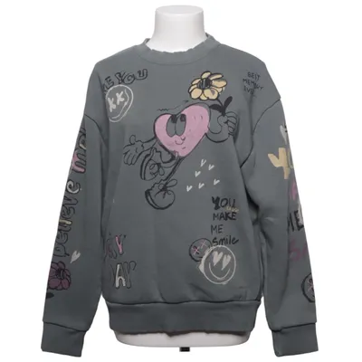 Sweatshirt (Vert, Multicolore) de Sublevel Coton, Polyester